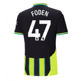 Manchester City Phil Foden #47 Uit tenue 2024-25 Korte Mouw
