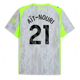 Manchester City Rayan Ait-Nouri #21 Derde tenue 2025-26 Korte Mouw