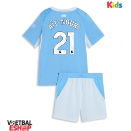 Manchester City Rayan Ait-Nouri #21 Thuis tenue Kids 2026-27 Korte Mouw (+ Korte broeken)