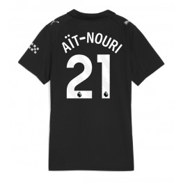 Manchester City Rayan Ait-Nouri #21 Uit tenue Dames 2025-26 Korte Mouw Manchester City Rayan Ait-Nouri #21 Uit tenue Dames 2025-26 Korte Mouw