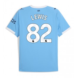 Manchester City Rico Lewis #82 Thuis tenue 2025-26 Korte Mouw