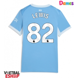 Manchester City Rico Lewis #82 Thuis tenue Dames 2026-27 Korte Mouw