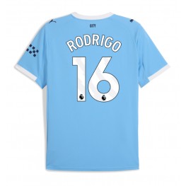 Manchester City Rodri Hernandez #16 Thuis tenue 2025-26 Korte Mouw