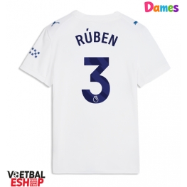 Manchester City Ruben Dias #3 Derde tenue Dames 2026-27 Korte Mouw