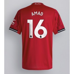 Manchester United Amad Diallo #16 Thuis tenue 2025-26 Korte Mouw