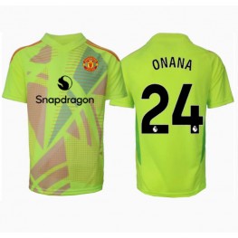 Manchester United Andre Onana #24 Keeper Uit tenue 2024-25 Korte Mouw