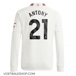 Manchester United Antony #21 Derde tenue 2023-24 Lange Mouw