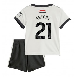 Manchester United Antony #21 Derde tenue Kids 2024-25 Korte Mouw (+ Korte broeken)