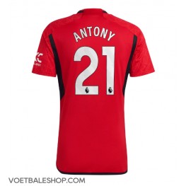 Manchester United Antony #21 Thuis tenue 2023-24 Korte Mouw