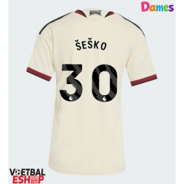 Manchester United Benjamin Sesko #30 Derde tenue Dames 2026-27 Korte Mouw