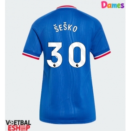 Manchester United Benjamin Sesko #30 Uit tenue Dames 2026-27 Korte Mouw