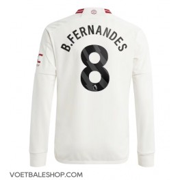 Manchester United Bruno Fernandes #8 Derde tenue 2023-24 Lange Mouw