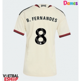 Manchester United Bruno Fernandes #8 Derde tenue Dames 2026-27 Korte Mouw