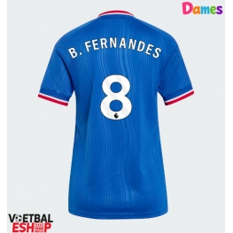 Manchester United Bruno Fernandes #8 Uit tenue Dames 2026-27 Korte Mouw