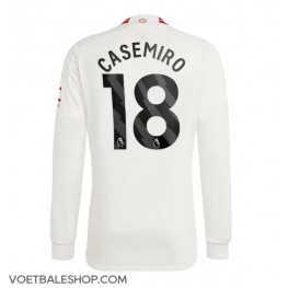 Manchester United Casemiro #18 Derde tenue 2023-24 Lange Mouw