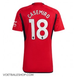 Manchester United Casemiro #18 Thuis tenue 2023-24 Korte Mouw