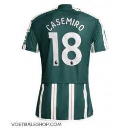 Manchester United Casemiro #18 Uit tenue 2023-24 Korte Mouw