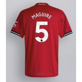 Manchester United Harry Maguire #5 Thuis tenue 2025-26 Korte Mouw