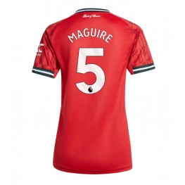 Manchester United Harry Maguire #5 Thuis tenue Dames 2025-26 Korte Mouw