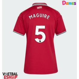 Manchester United Harry Maguire #5 Thuis tenue Dames 2026-27 Korte Mouw