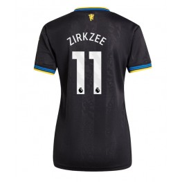Manchester United Joshua Zirkzee #11 Derde tenue Dames 2025-26 Korte Mouw