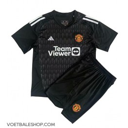 Manchester United Keeper Derde tenue Kids 2023-24 Korte Mouw (+ Korte broeken)