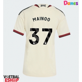 Manchester United Kobbie Mainoo #37 Derde tenue Dames 2026-27 Korte Mouw