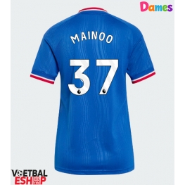 Manchester United Kobbie Mainoo #37 Uit tenue Dames 2026-27 Korte Mouw