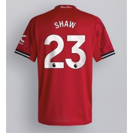 Manchester United Luke Shaw #23 Thuis tenue 2025-26 Korte Mouw