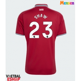 Manchester United Luke Shaw #23 Thuis tenue 2026-27 Korte Mouw