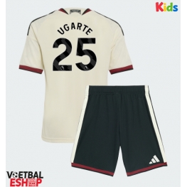 Manchester United Manuel Ugarte #25 Derde tenue Kids 2026-27 Korte Mouw (+ Korte broeken)