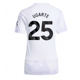 Manchester United Manuel Ugarte #25 Uit tenue Dames 2025-26 Korte Mouw
