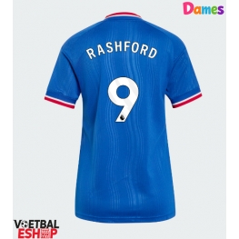 Manchester United Marcus Rashford #9 Uit tenue Dames 2026-27 Korte Mouw