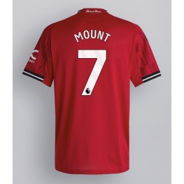 Manchester United Mason Mount #7 Thuis tenue 2025-26 Korte Mouw