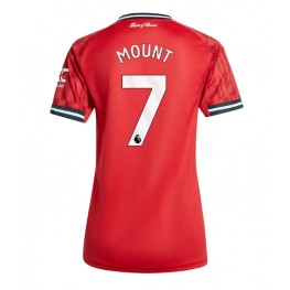 Manchester United Mason Mount #7 Thuis tenue Dames 2025-26 Korte Mouw