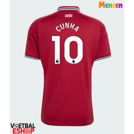 Manchester United Matheus Cunha #10 Thuis tenue 2026-27 Korte Mouw