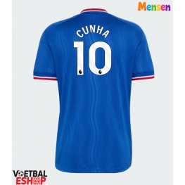 Manchester United Matheus Cunha #10 Uit tenue 2026-27 Korte Mouw