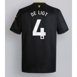 Manchester United Matthijs de Ligt #4 Derde tenue 2025-26 Korte Mouw