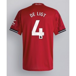 Manchester United Matthijs de Ligt #4 Thuis tenue 2025-26 Korte Mouw