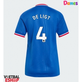 Manchester United Matthijs de Ligt #4 Uit tenue Dames 2026-27 Korte Mouw