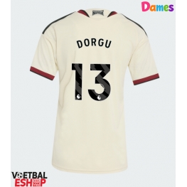 Manchester United Patrick Dorgu #13 Derde tenue Dames 2026-27 Korte Mouw