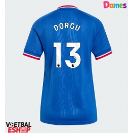 Manchester United Patrick Dorgu #13 Uit tenue Dames 2026-27 Korte Mouw