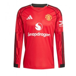 Manchester United Thuis tenue 2025-26 Lange Mouw