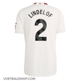 Manchester United Victor Lindelof #2 Derde tenue 2023-24 Korte Mouw