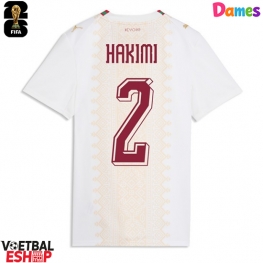 Marokko Achraf Hakimi #2 Uit tenue Dames WK 2026 Korte Mouw