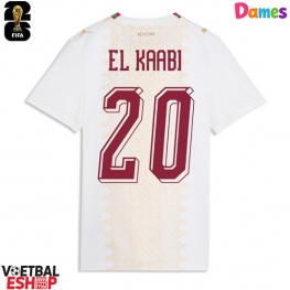 Marokko Ayoub El Kaabi #20 Uit tenue Dames WK 2026 Korte Mouw