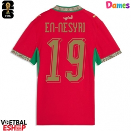 Marokko Youssef En-Nesyri #19 Thuis tenue Dames WK 2026 Korte Mouw