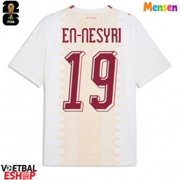 Marokko Youssef En-Nesyri #19 Uit tenue WK 2026 Korte Mouw