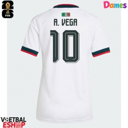 Mexico Alexis Vega #10 Uit tenue Dames WK 2026 Korte Mouw