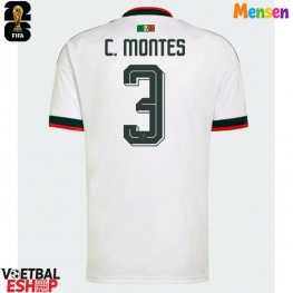 Mexico Cesar Montes #3 Uit tenue WK 2026 Korte Mouw